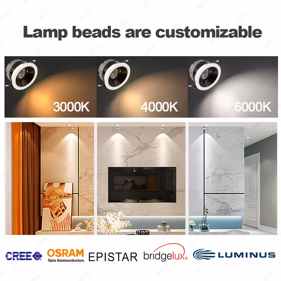 Hotel Projects 8W COB Square LED Ceiling Downlight
