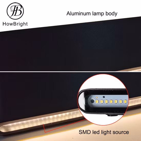 Quelle luminosité moderne pas cher prix étanche IP54 en aluminium jardin porche applique éclairage haut et bas lampe murale extérieure lumière