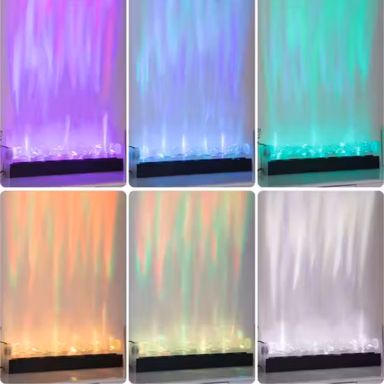 La plus brillante rondelle de mur LED rechargeable RGBW couleur DMX LED lumière de lavage de mur pour l'éclairage de scène