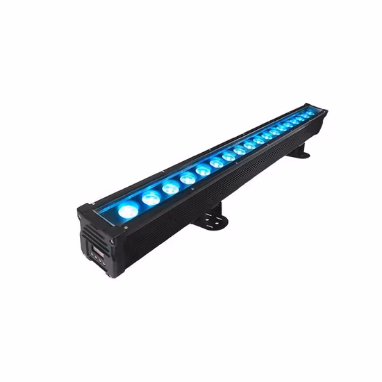 36 pièces 54W intérieur extérieur matrice de pixels DMX barre de LED rondelle murale de scène pour DJ lumière