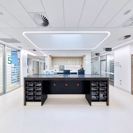 Montage suspendu pour haute baie, lumière linéaire à tube LED T5 connectable